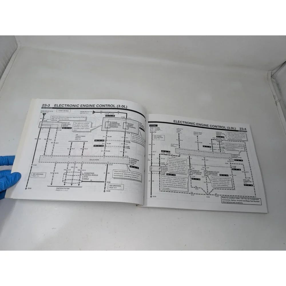 1995 Ford Aerostar OEM Electrical & Vacuum Trouble Shooting Manual‎ EVTM VTG 90s